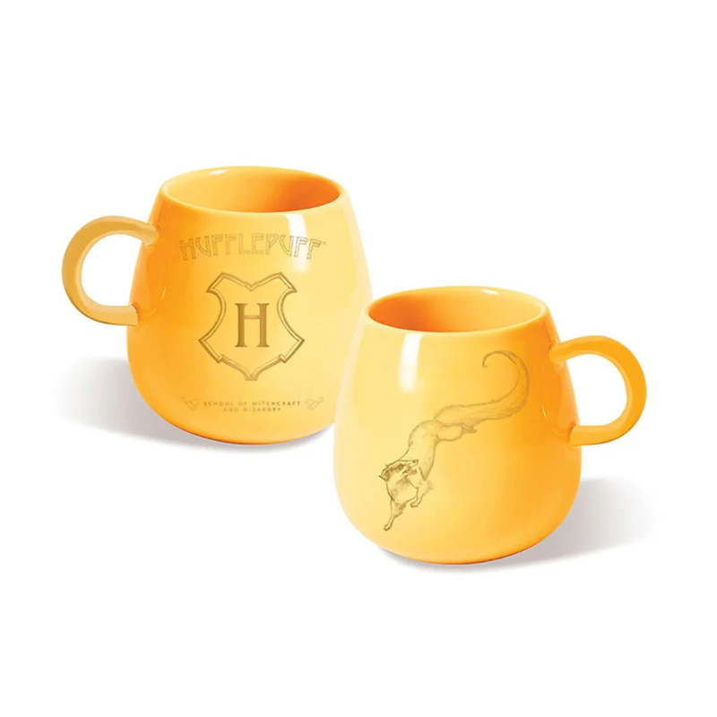 Harry Potter - Intricate Houses Hufflepuff Shaped Mug - كأس